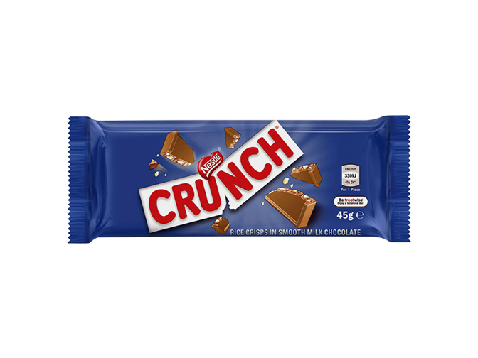 Needly - Groceries delivered in minutes! - Nestlé Crunch Chocolate Bar 45g