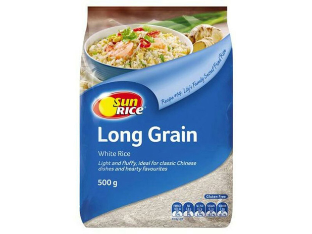 SunRice Long Grain White Rice 500g