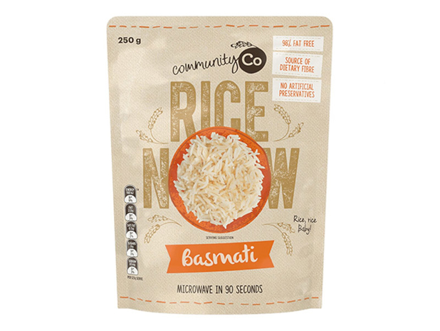 Community Co Microwave Basmati Rice 250g