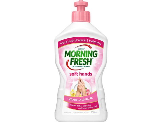 Morning Fresh Soft Hands Vanilla & Rose 350 Millilitre