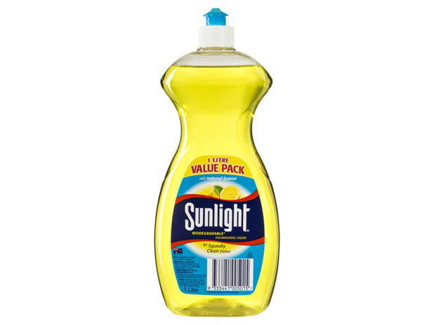 Sunlight Dishwashing Liquid Natural Lemon 1 Litre