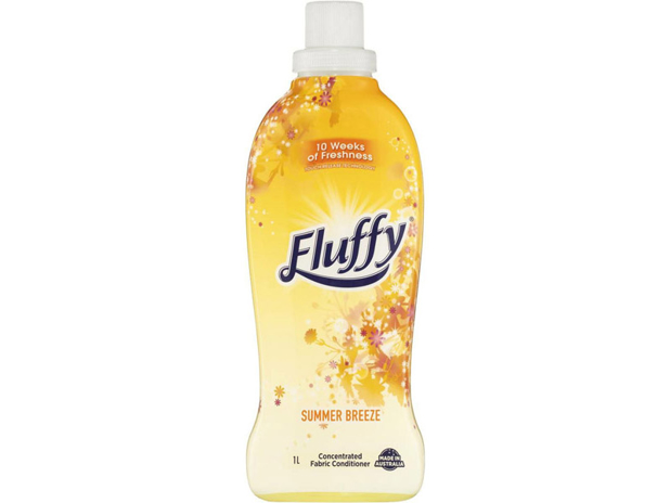 Fluffy Summer Breeze Concentrate Fabric Softener Conditioner 1 Litre