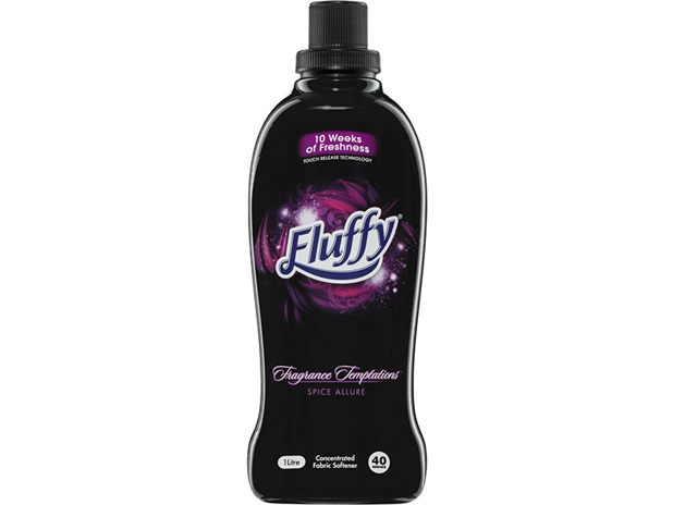 Fluffy Fragrance Temptations Ultra Fabric Softener Spice Allure 1 Litre