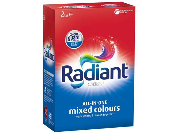 Radiant All-In-One Mixed Colours Laundry Powder 2 Kilogram