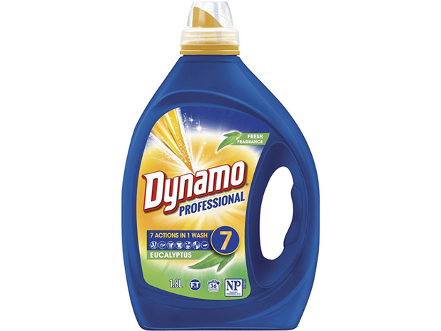 Dynamo Professional 7 in 1 Laundry Detergent Liquid Eucalyptus 1.8 Litre