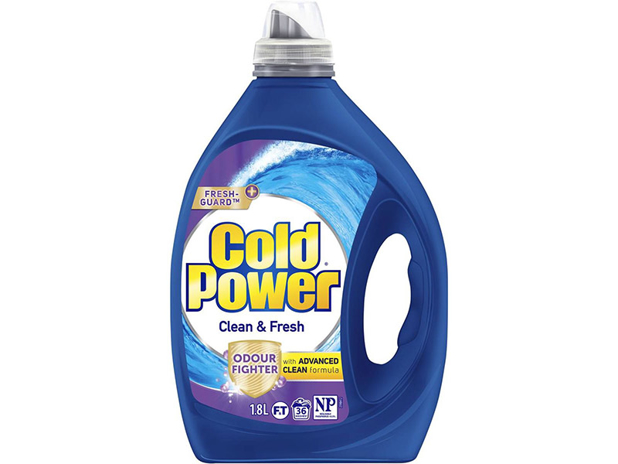 Cold Power Clean & Fresh Laundry Detergent with Odour Fighter 1.8 Litre