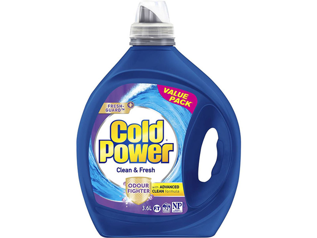 Cold Power Clean & Fresh Laundry Detergent with Odour Fighter 3.6 Litre