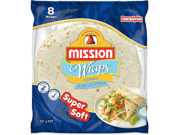 Mission Super Soft Low Salt Wraps 567g