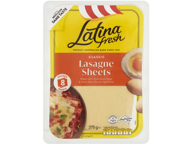 Latina Fresh 8 Lasagne Sheets 375g