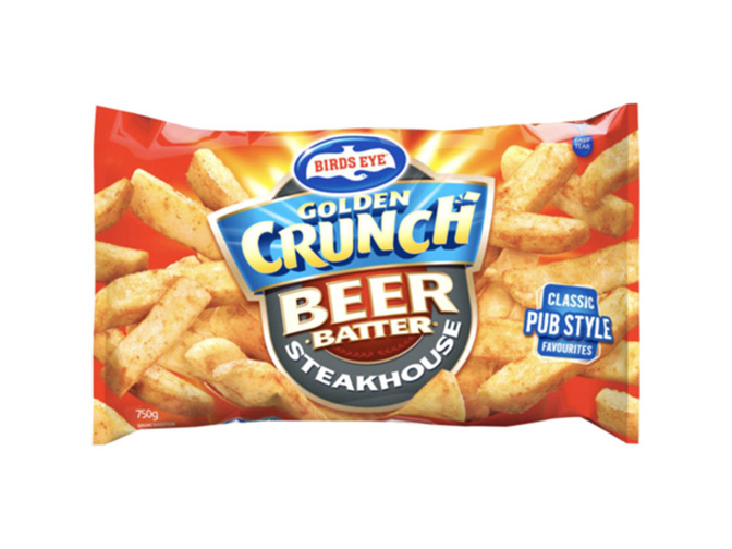 Birds Eye Golden Crunch Steakhouse Chips 750g