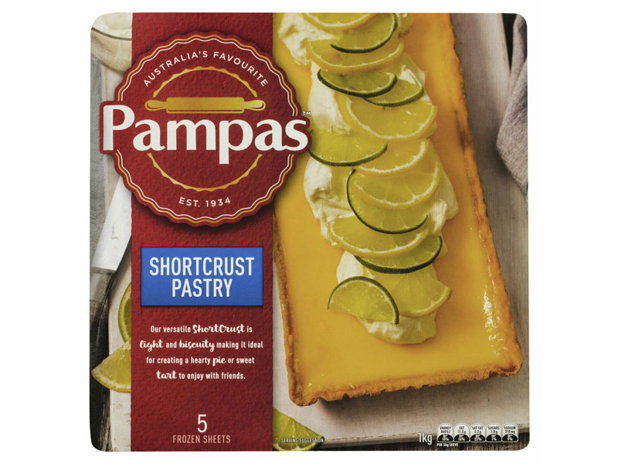 Pampas Shortcrust Pastry 1 Kilogram