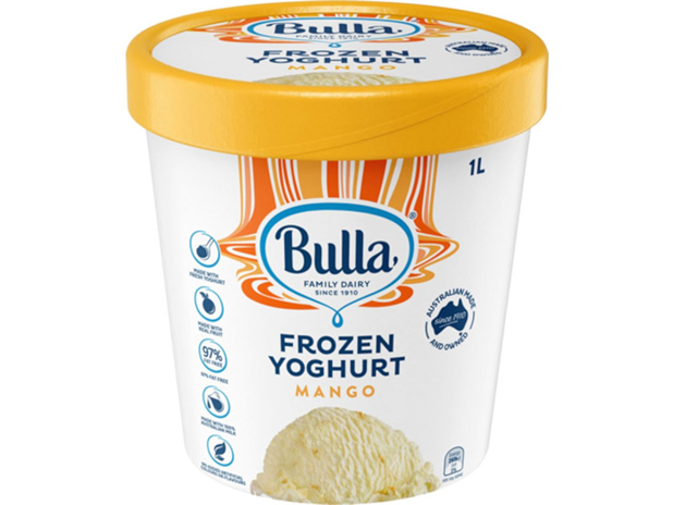 Bulla Frozen Mango Yoghurt 1 Litre