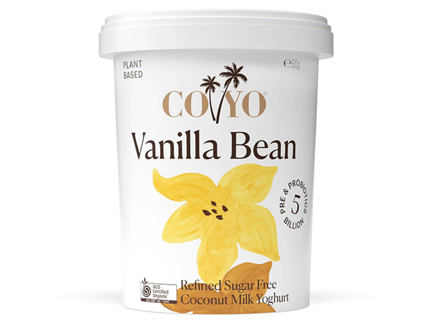 Coyo Organic Coconut Yoghurt Vanilla Bean 500 Millilitre