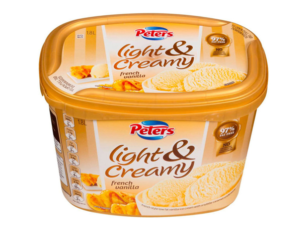 Peters Light & Creamy French Vanilla Ice Cream 1.8 Litre