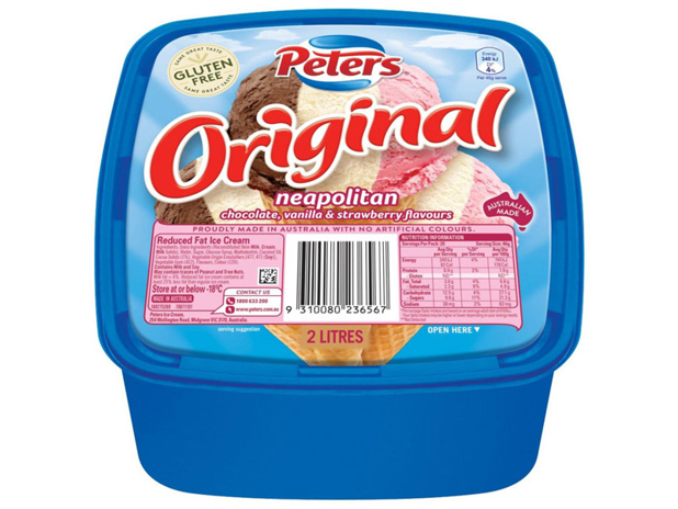 Peters Original Neapolitan Ice Cream 2 Litre