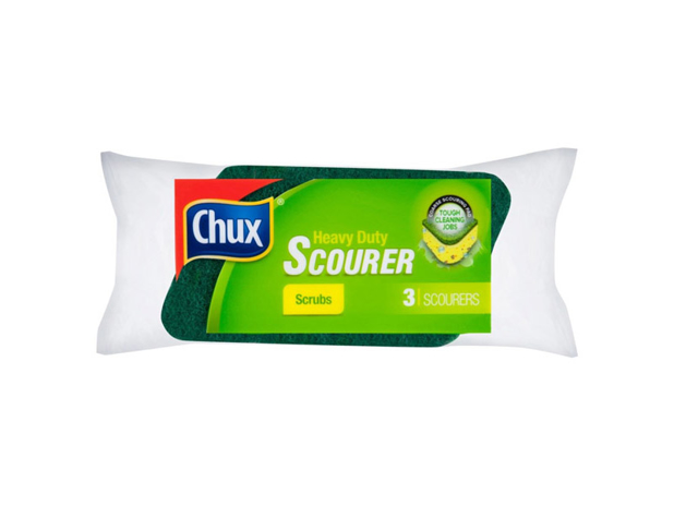 Chux Sponge Scourer Heavy Duty 3 Pack