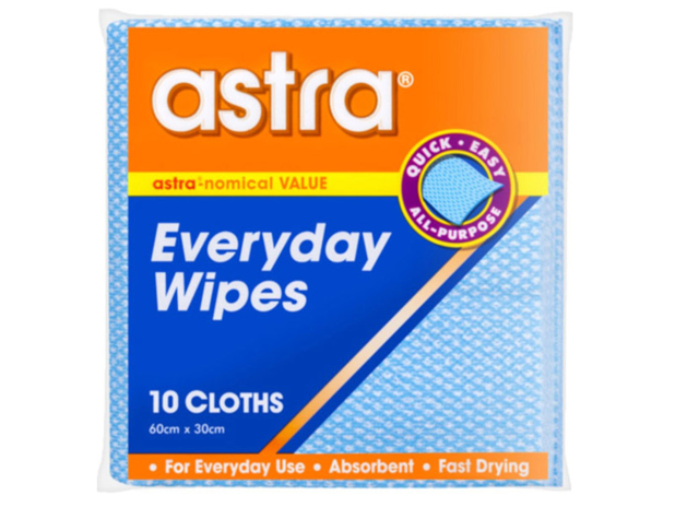 Astra Everyday Wipes 10 Pack