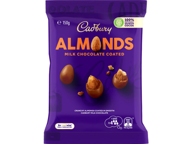 Cadbury Scorched Almonds 150g