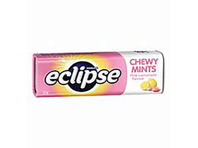 Wrigley's Eclipse Chewy Mints Pink Lemonade 27g