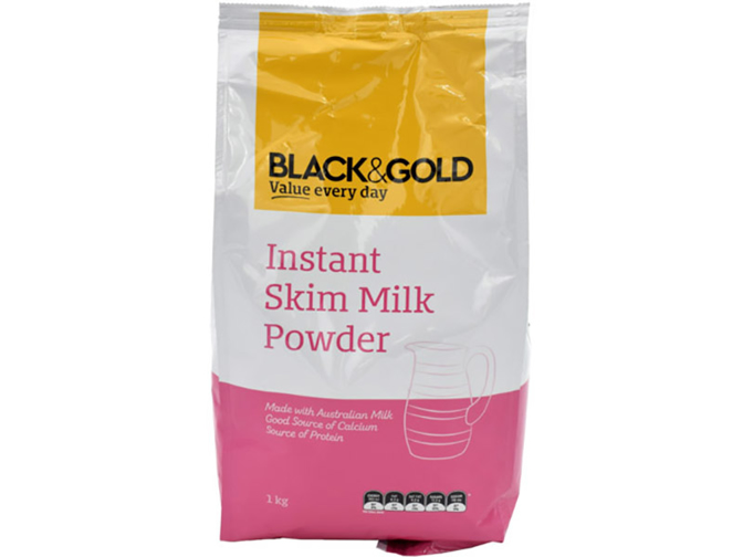 Black & Gold Milk Powder Instant Skim 1kg