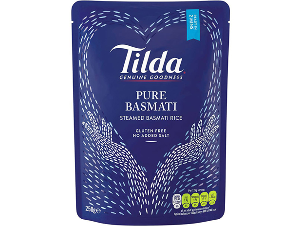Tilda Rice Steamed Basmati 250g