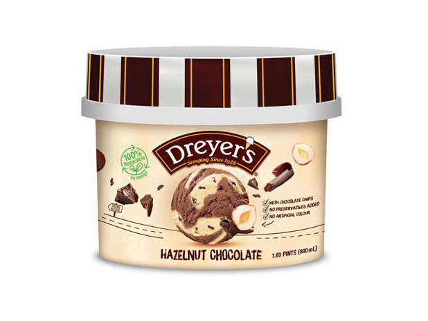 Hazelnut Ice Cream 800mL