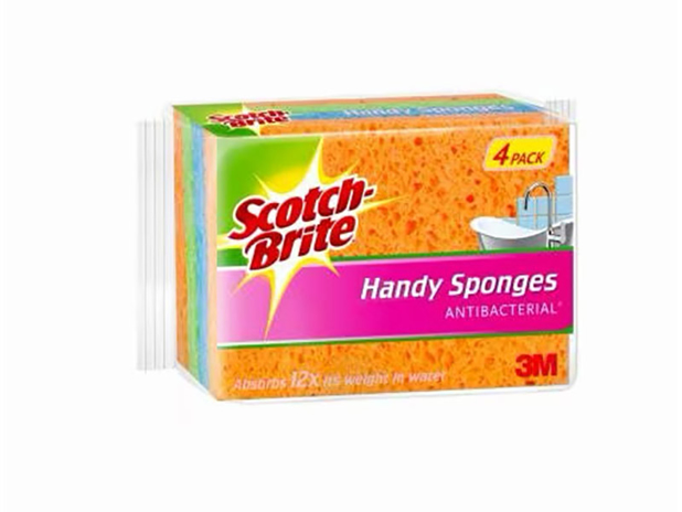 Scotch-Brite Handy Sponge 4-Pack