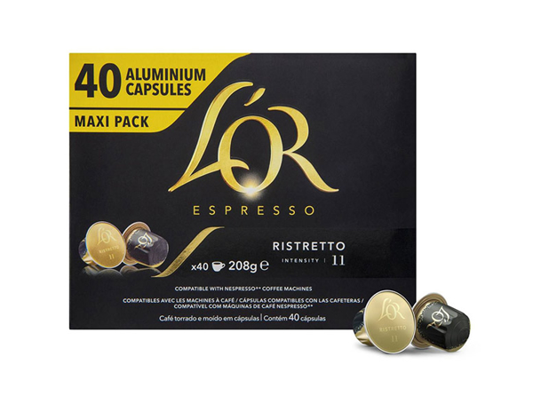 L'OR Espresso Ristretto Coffee Capsules 40 Pack