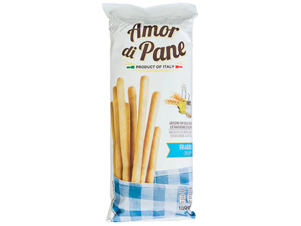 Amore Di Pane Etra Virgin Olive Oil Breadsticks 125g