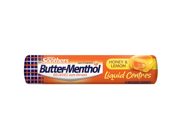 Nestlé Butter-Menthol Liquid Centres Honey & Lemon 10 Pack