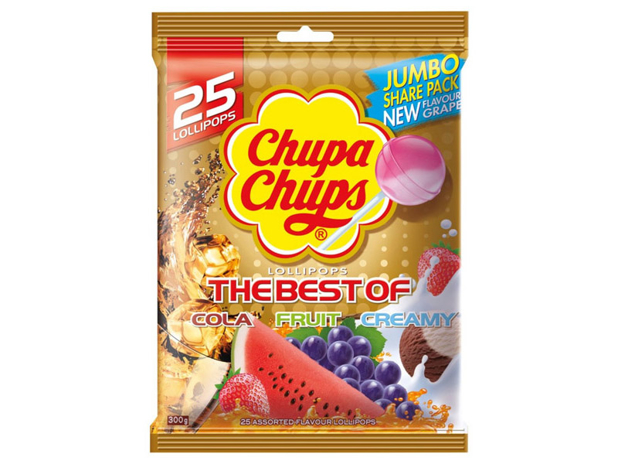 Chupa Chup Lollipops The Best Of 25 Pack