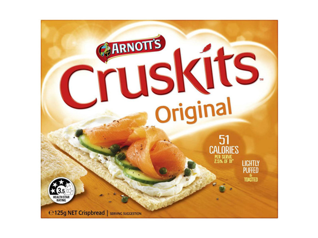 Arnott's Cruskits Cripsbread Original 125g