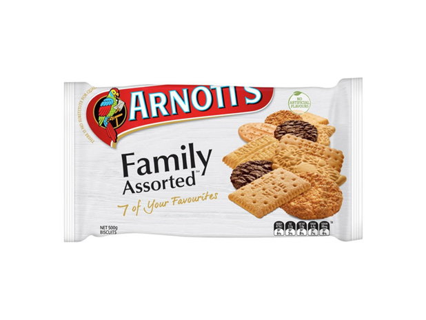 Arnott's Family Assorted 500g