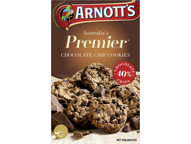 Arnott's Premier Cookies Chocolate Chip 310g