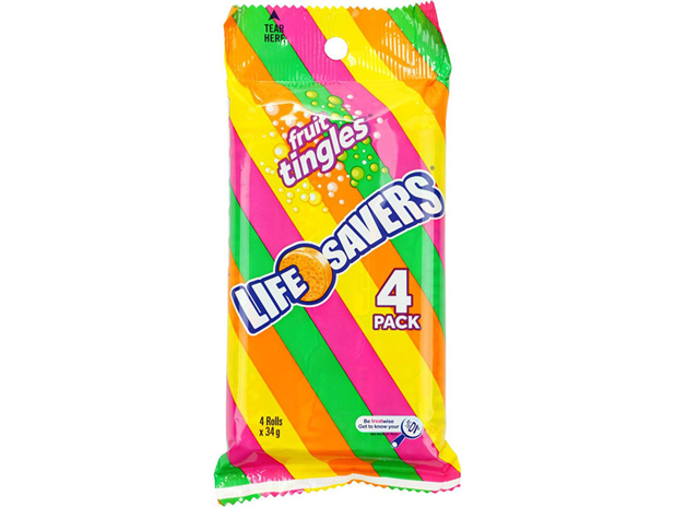 Life Savers Fruit Tingles 4 Pack