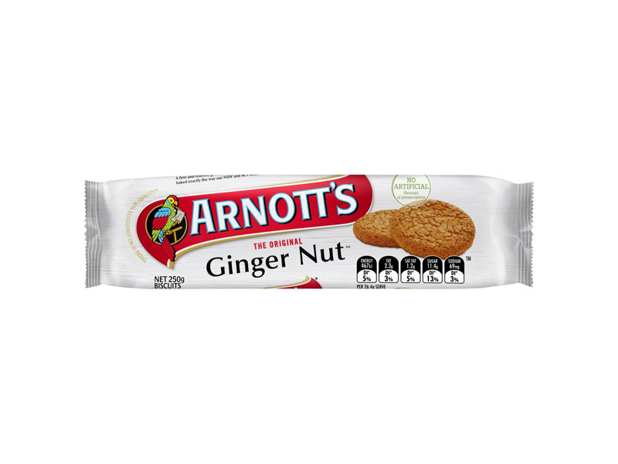 Arnott's Ginger Nut 250g