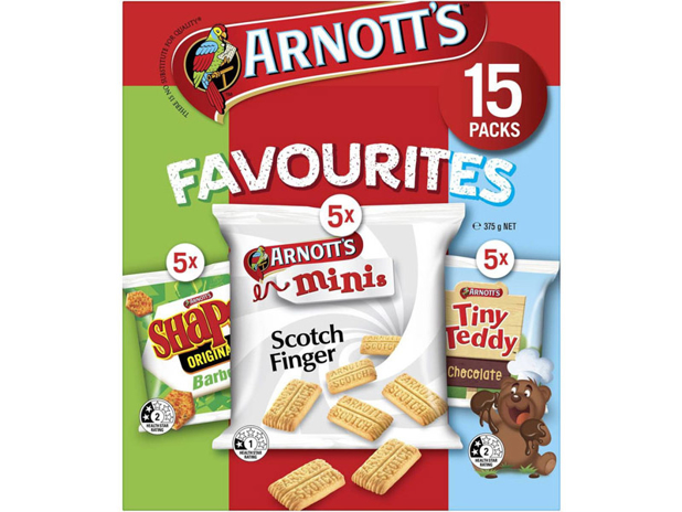 Arnott's Favourite Multipack 15 Pack