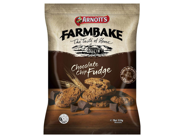 Arnott's Farmbake Cookies Chocolate Chip Fudge 310g