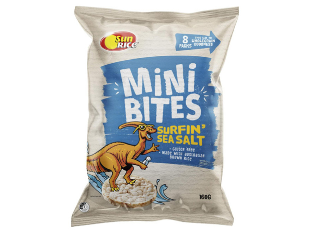 SunRice Mini Bites Surfin' Sea Salt 160g