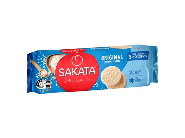 Sakata Rice Crackers Plain 100g