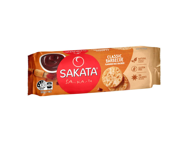 Sakata Rice Crackers Classic BBQ 100g