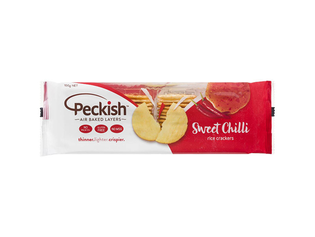 Peckish Rice Crackers Sweet Chilli 100g