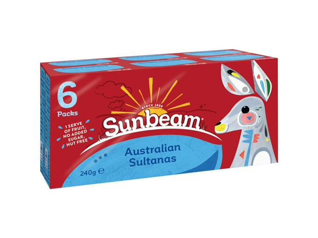 Sunbeam Sultanas 6 Pack