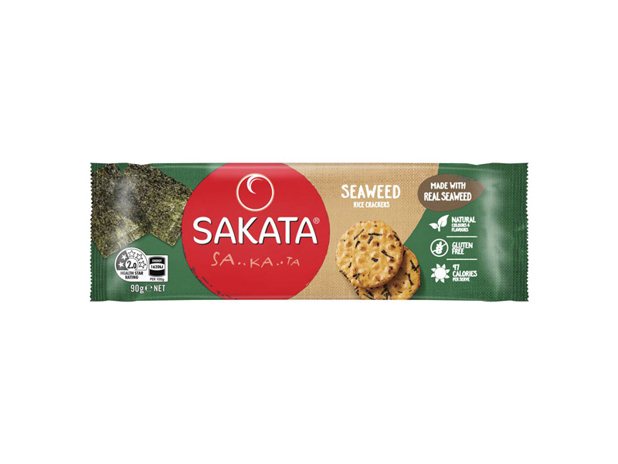 Sakata Rice Crackers Seaweed 90g