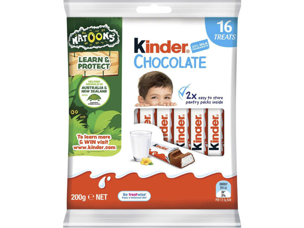 Kinder Chocolate Sharepack 16 Pack