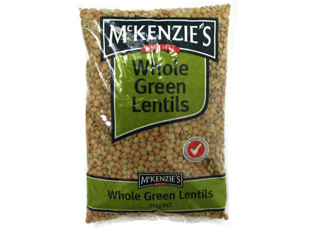 McKenzie's Lentils Whole Green 375g