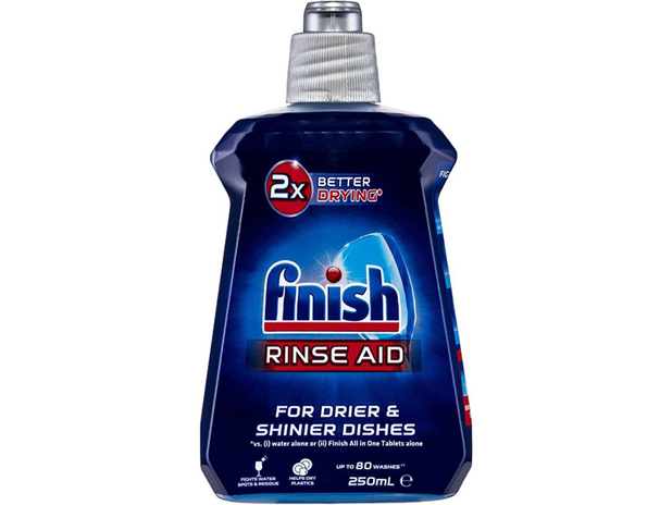 Finish Dishwashing Rinse Aid Liquid Regular 250 Millilitre