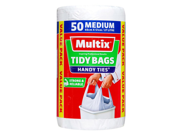 Multix Bag Handy Tie Medium 50 Pack