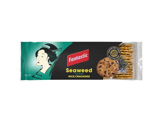 Fantastic Rice Crackers Seaweed 100g