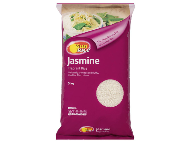 SunRice Jasmine Fragrant Rice 5 Kilogram